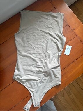 NWT Tan Abercrombie & Fitch Beige Tank sleeveless XS Bodysuit